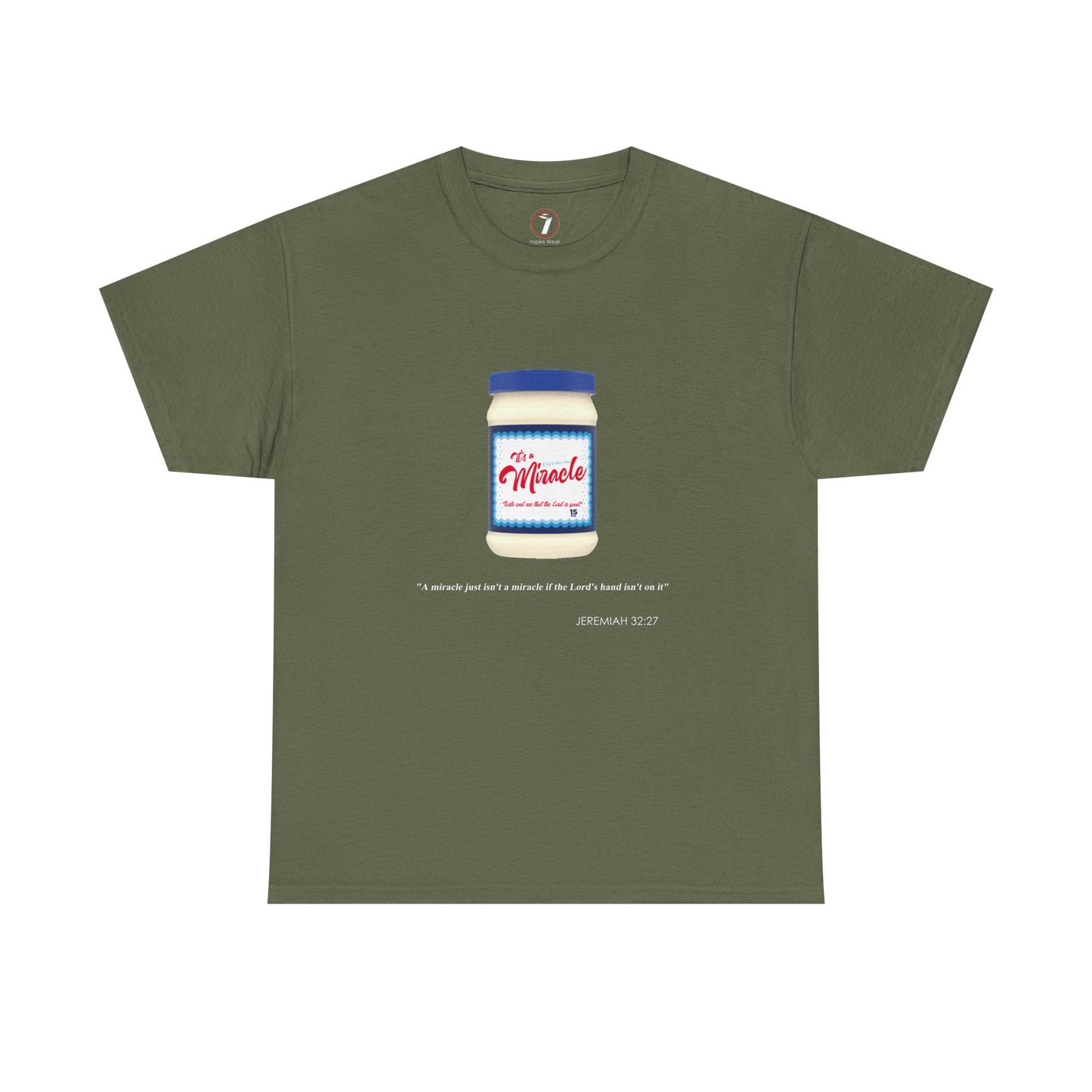 It's a Miracle Inspirational Unisex Heavy Cotton Tee