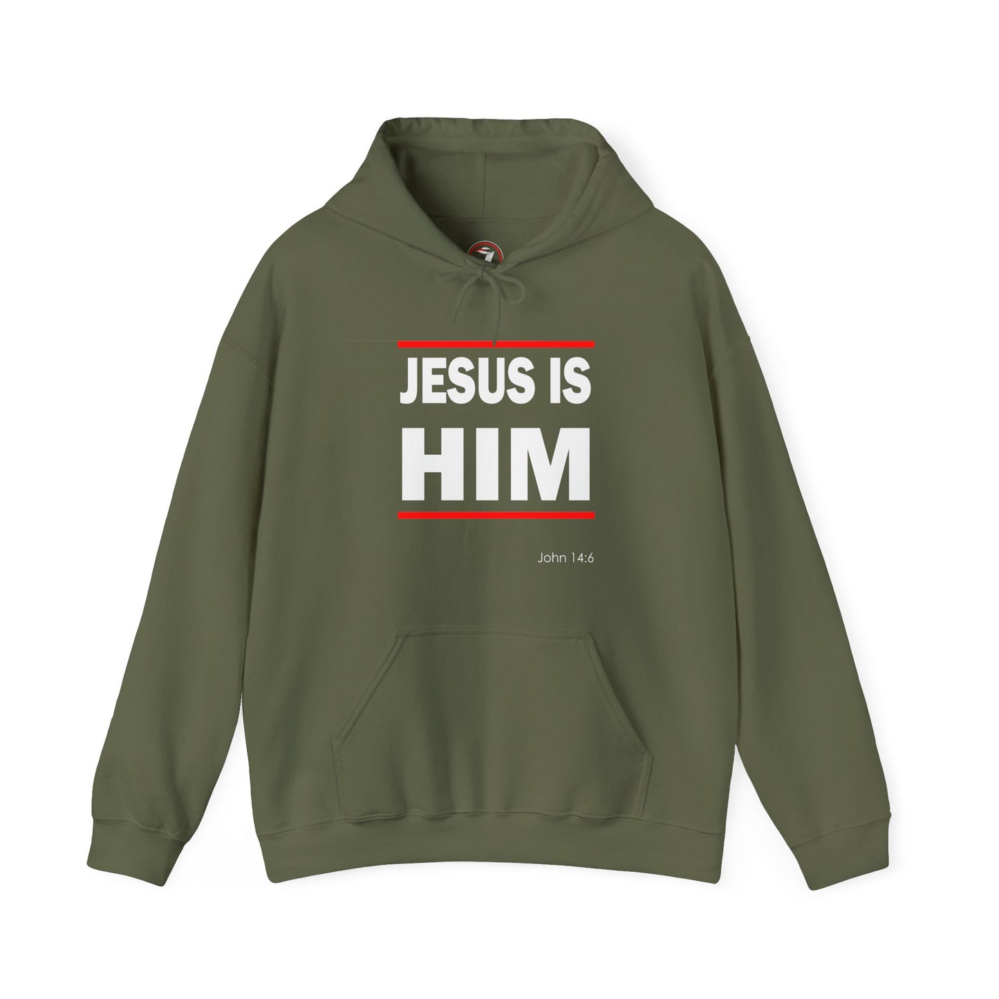 Jesus is Him Unisex Heavy Blend™ Hooded Sweatshirt
