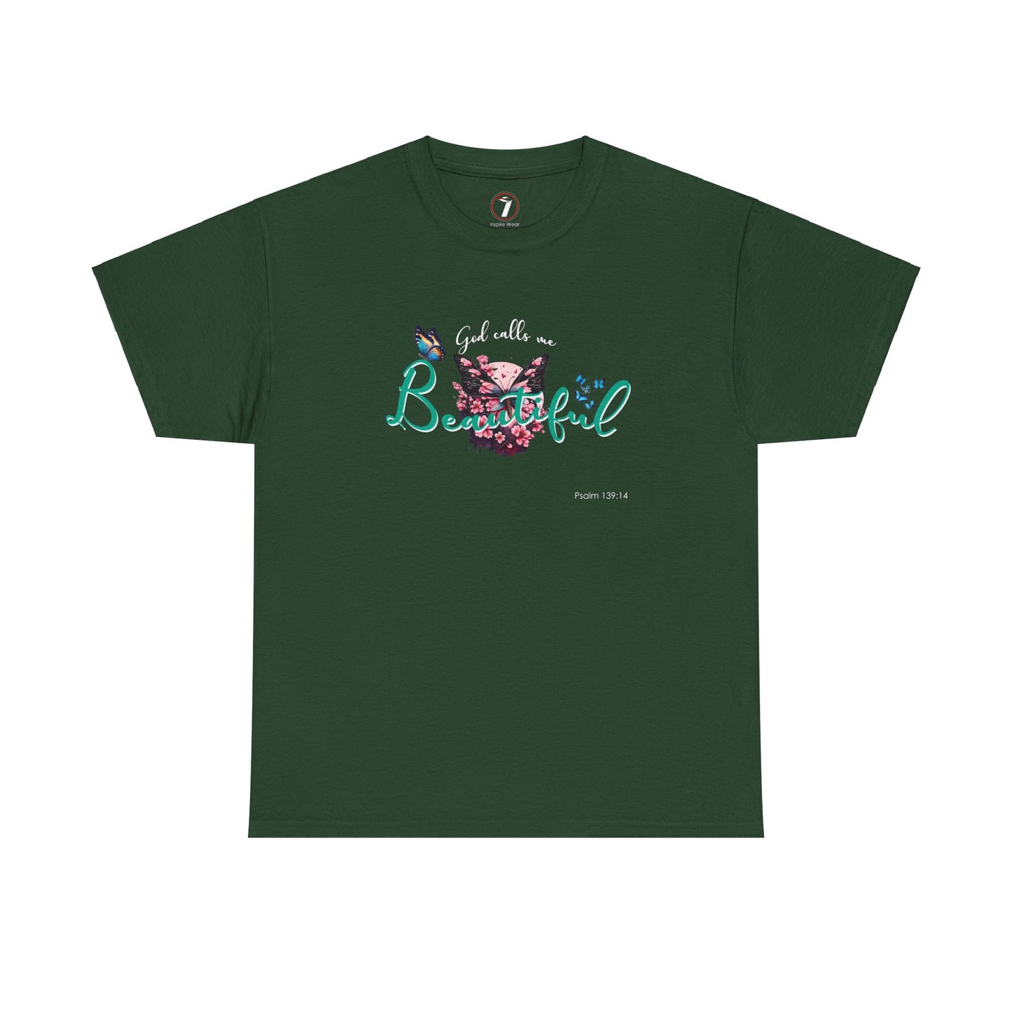 God Calls Me Beautiful Unisex Heavy Cotton Tee