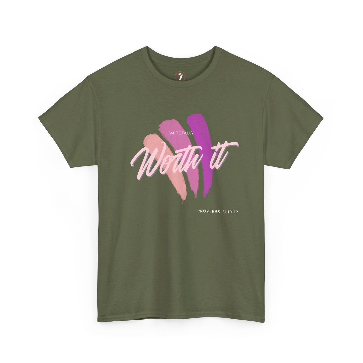 I'm Totally Worth It Unisex Heavy Cotton Tee