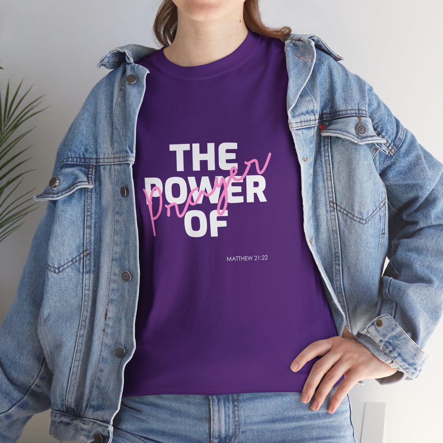 The Power of Prayer Unisex Heavy Cotton Tee