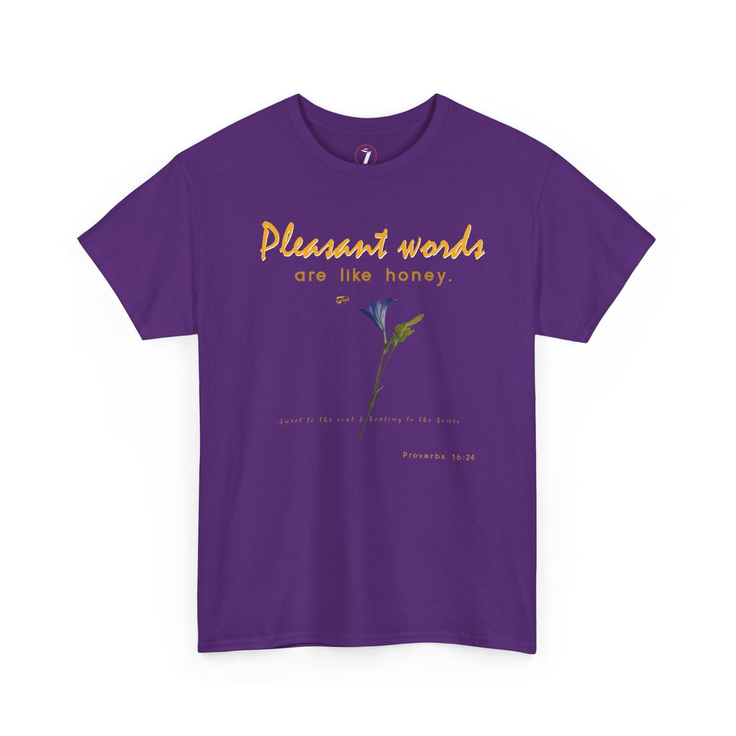 Pleasant Words Unisex Heavy Cotton Tee