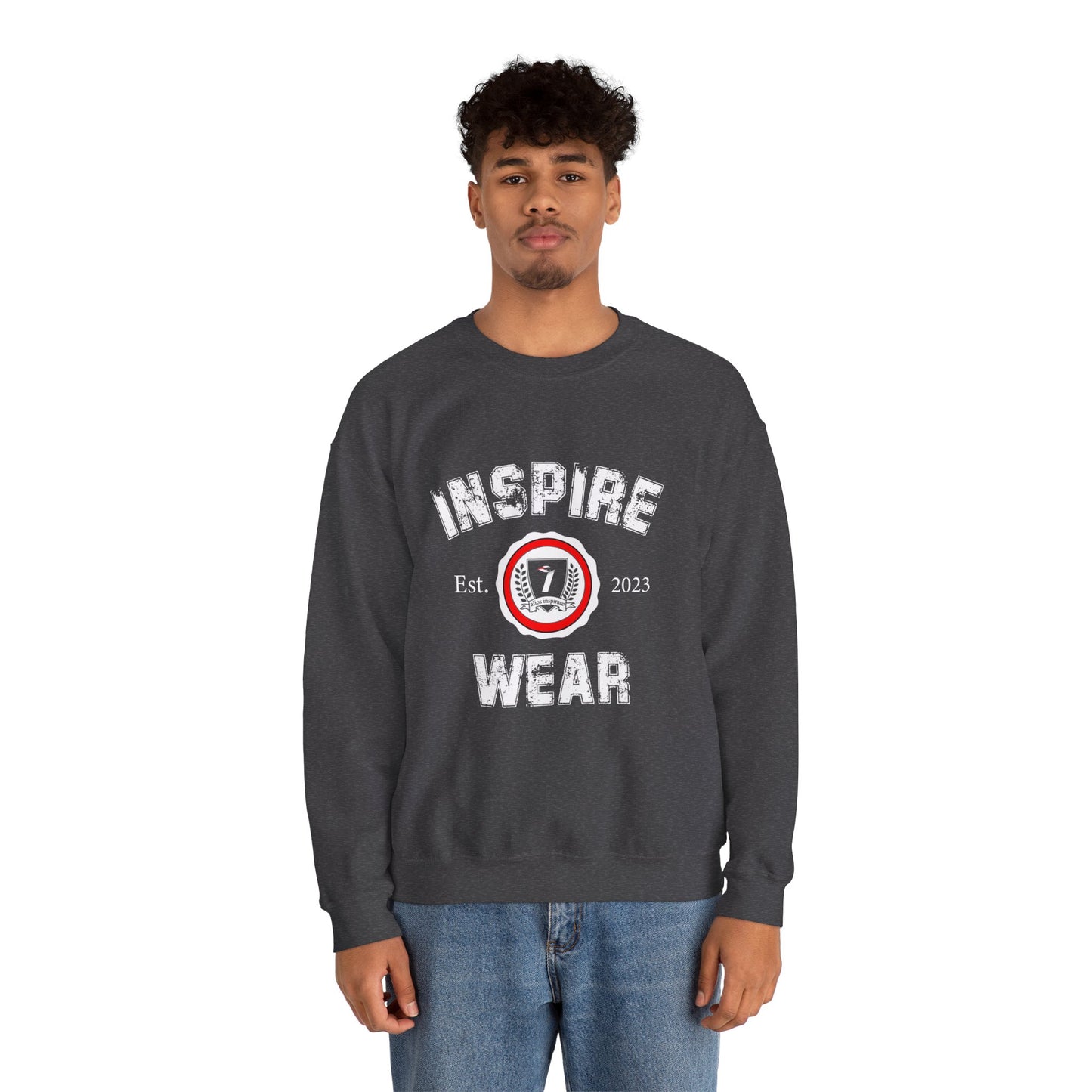 Inspire Wear Collegiate Unisex Heavy Blend™ Crewneck Sweatshirt