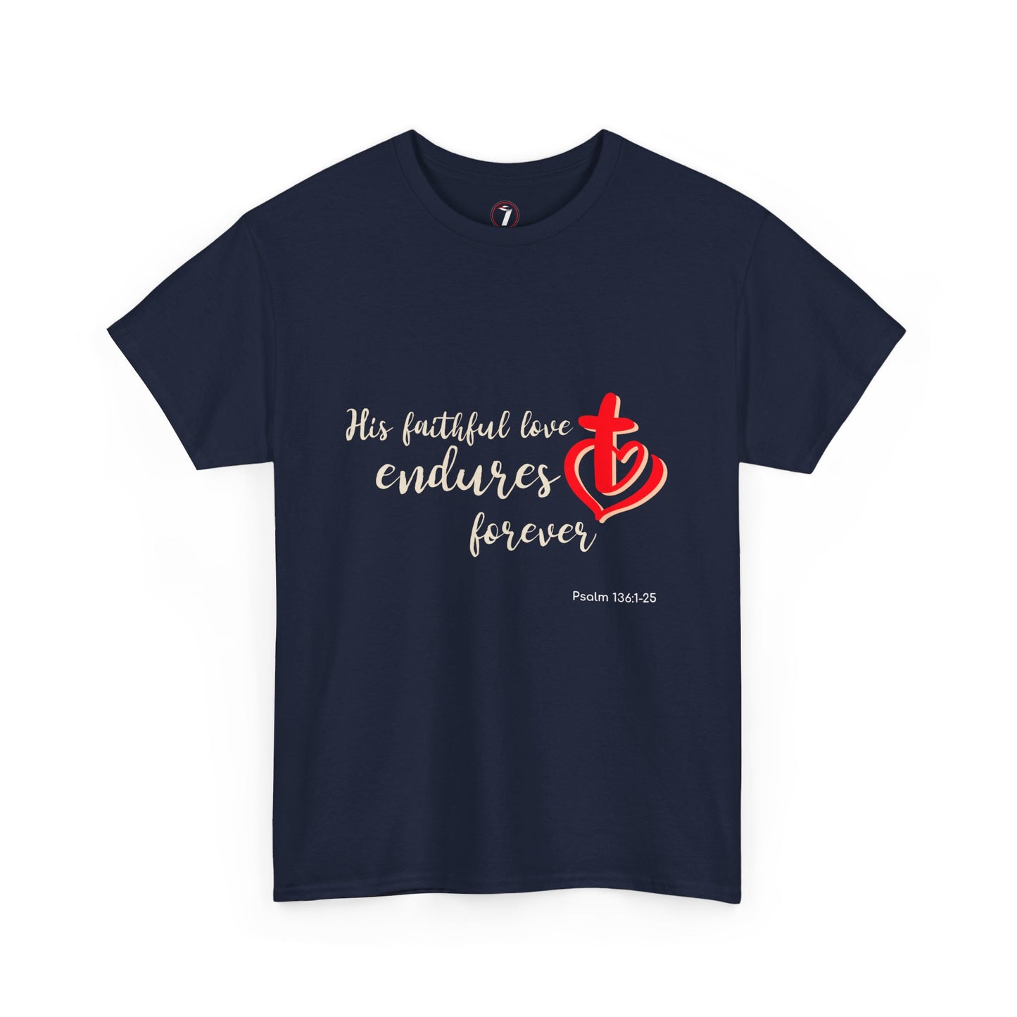 His Faithful Love Unisex Heavy Cotton Tee