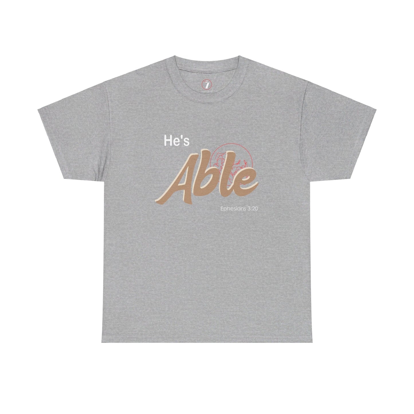 He's Able Unisex Heavy Cotton Tee