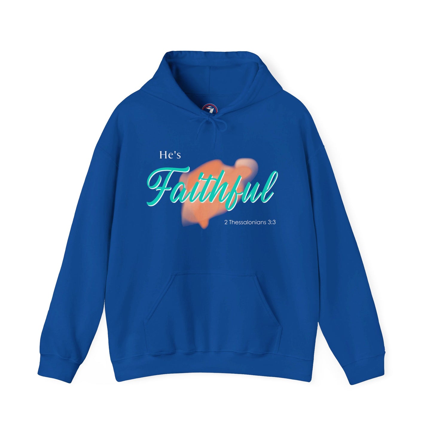 He's Faithful Unisex Heavy Blend™ Hooded Sweatshirt