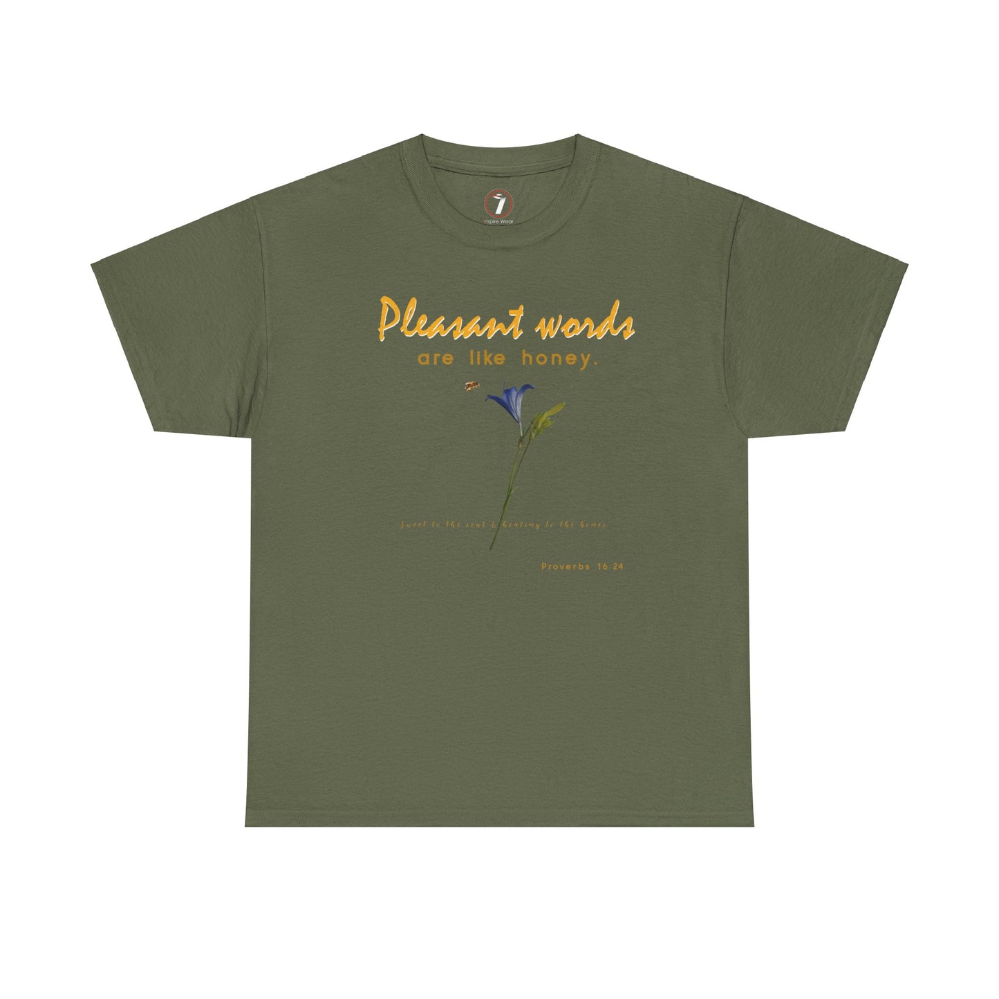 Pleasant Words Unisex Heavy Cotton Tee