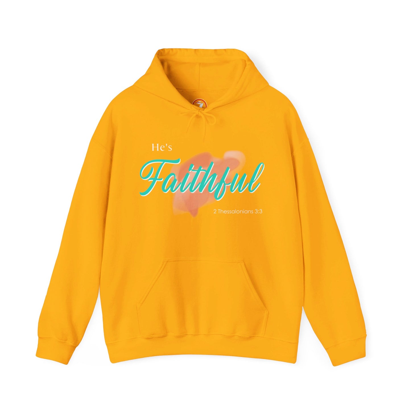 He's Faithful Unisex Heavy Blend™ Hooded Sweatshirt