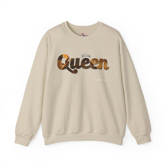 "Queen" Women's Inspirational Pullover Sweatshirt