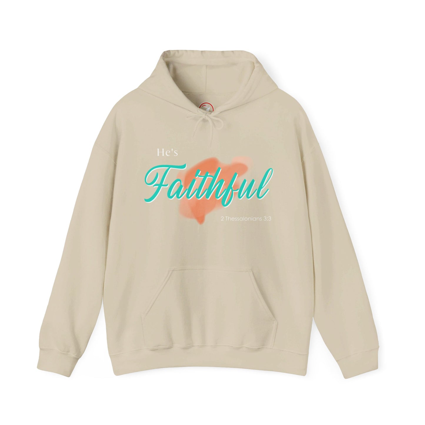 He's Faithful Unisex Heavy Blend™ Hooded Sweatshirt