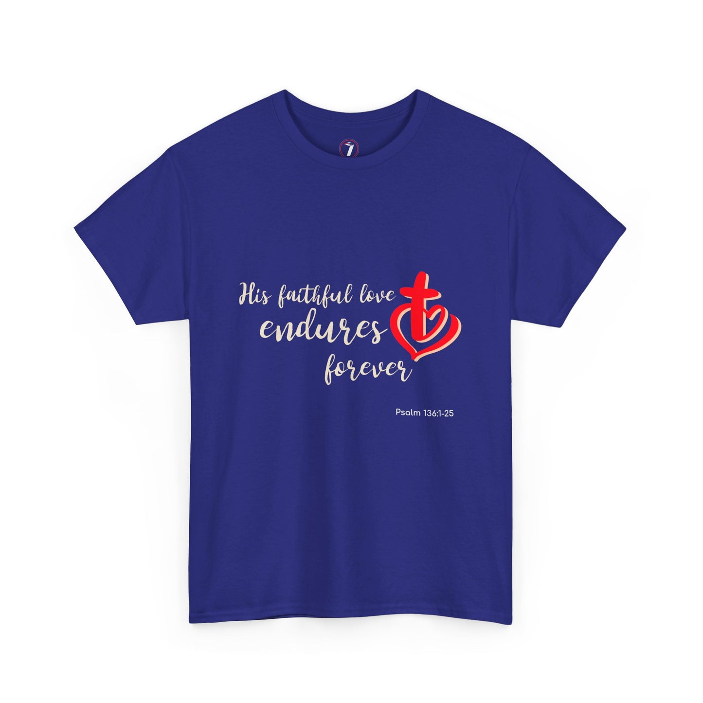 His Faithful Love Unisex Heavy Cotton Tee