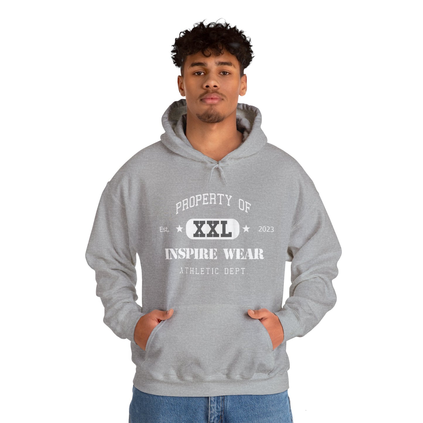 Inspire Wear Athletic Unisex Heavy Blend™ Hooded Sweatshirt