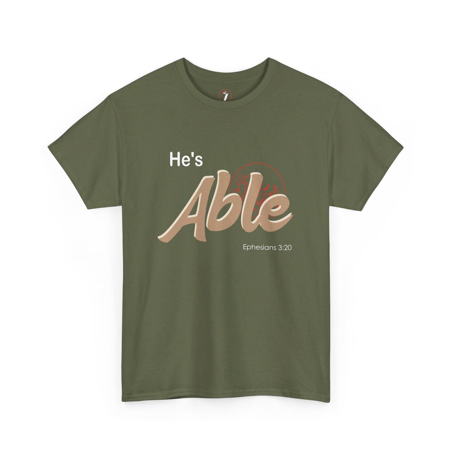 He's Able Unisex Heavy Cotton Tee