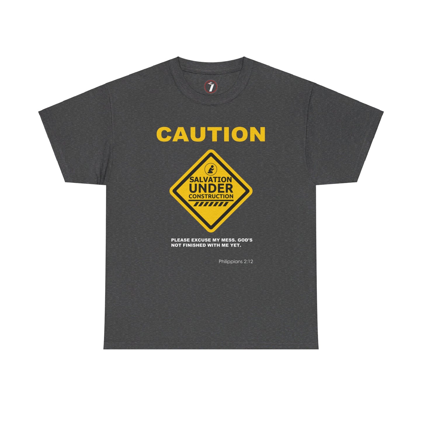 Salvation Under Construction Unisex Heavy Cotton Tee