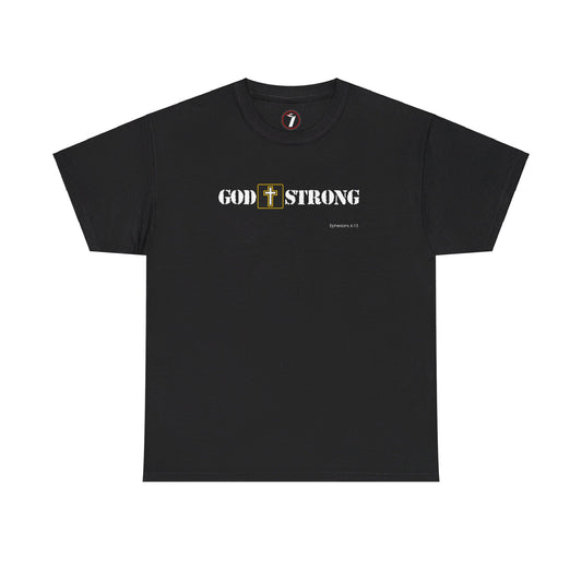 God Strong Unisex Heavy Cotton Tee