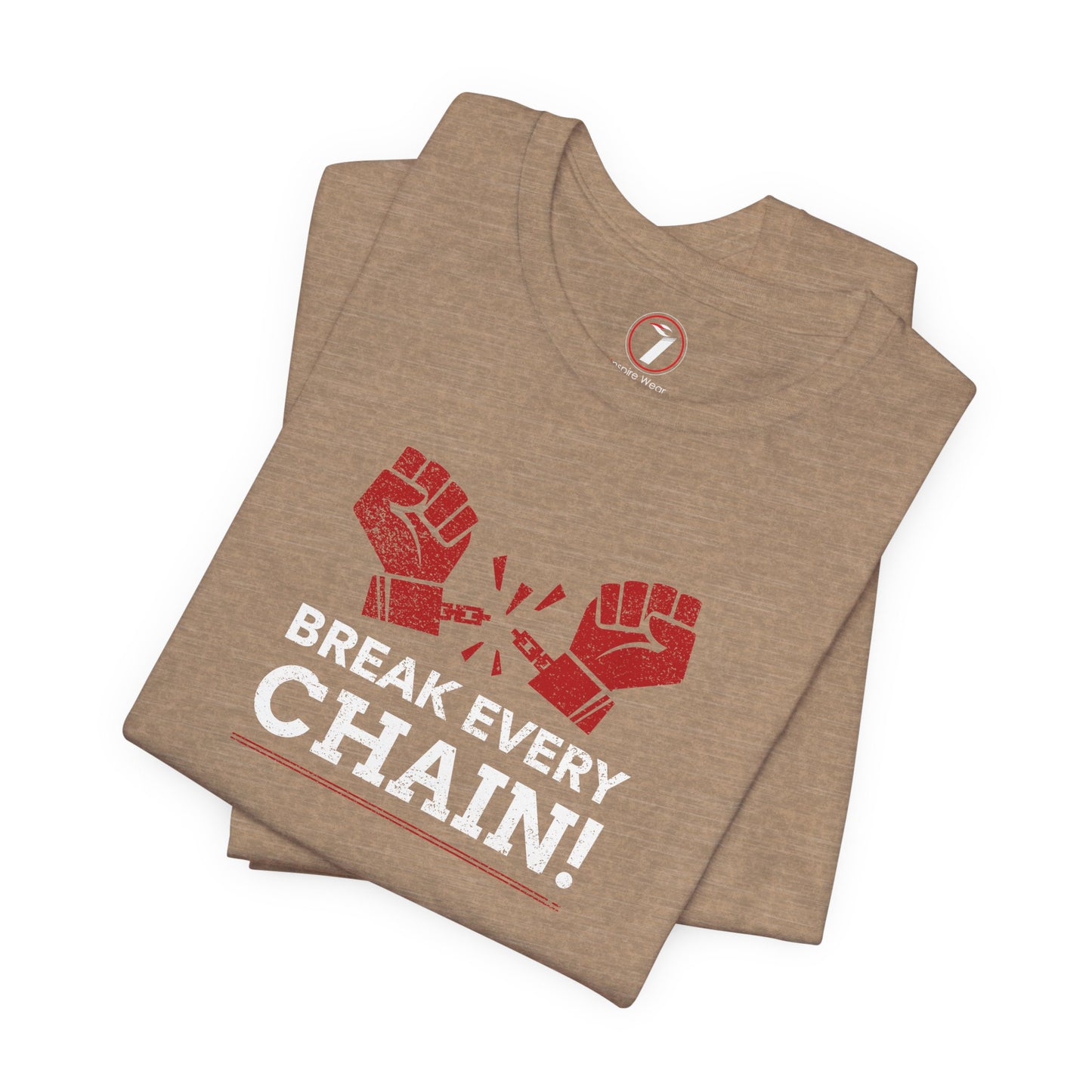 Break Every Chain Unisex Jersey Short Sleeve Tee