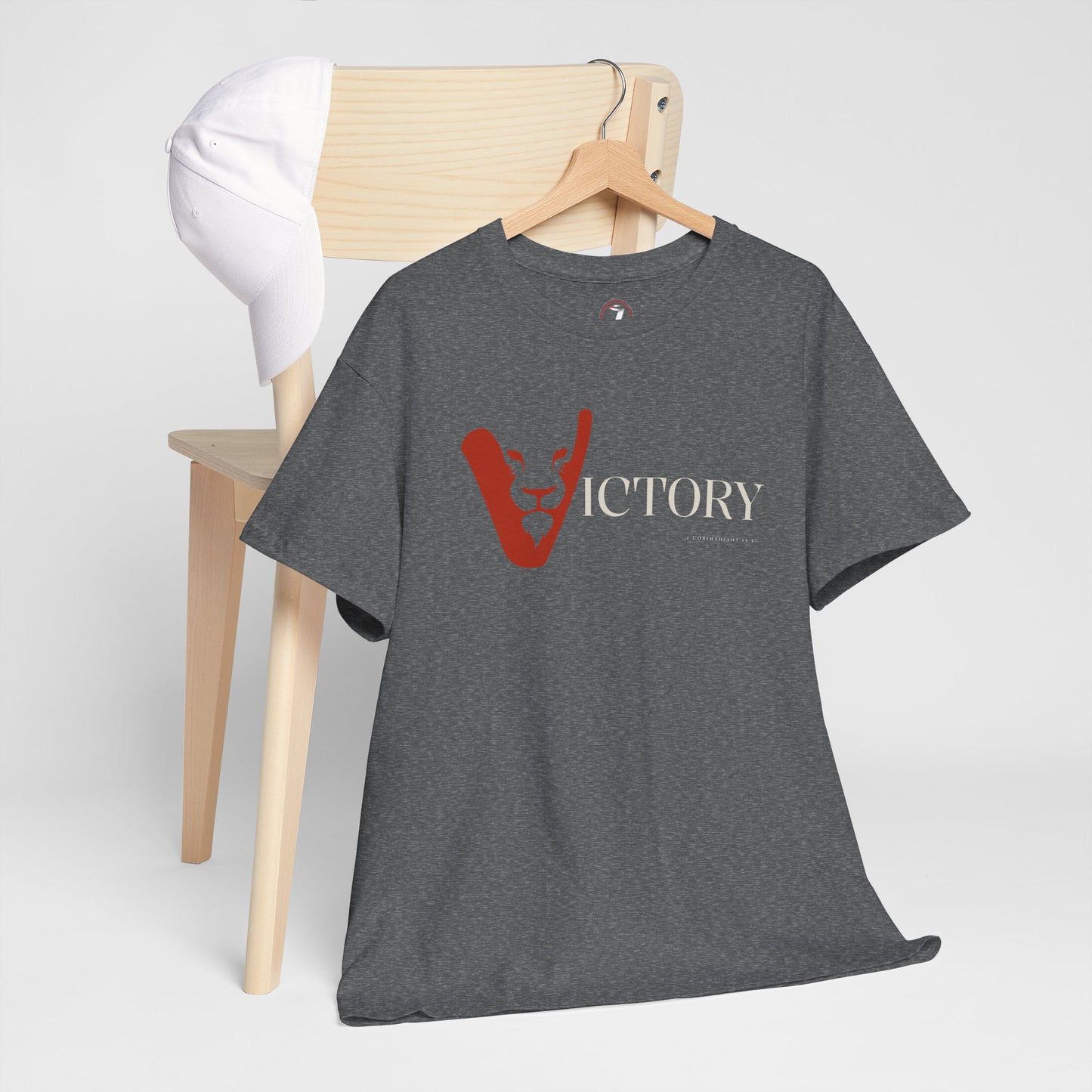 Victory in Jesus Unisex Heavy Cotton Tee