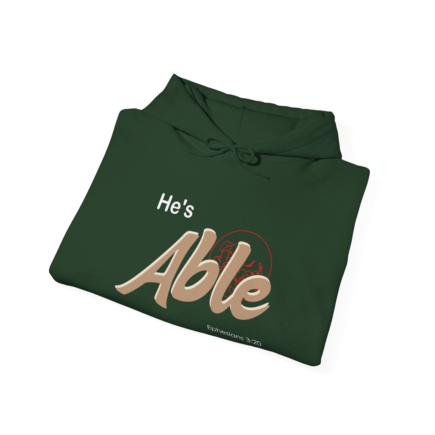 He's Able Unisex Heavy Blend™ Hooded Sweatshirt