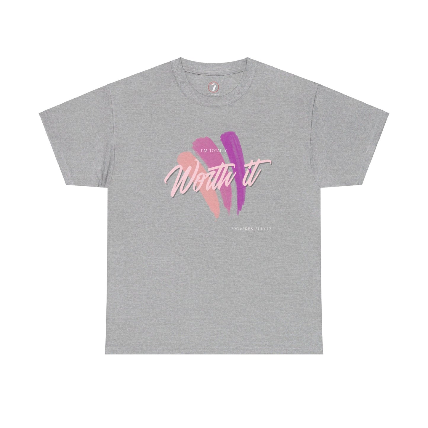 I'm Totally Worth It Unisex Heavy Cotton Tee