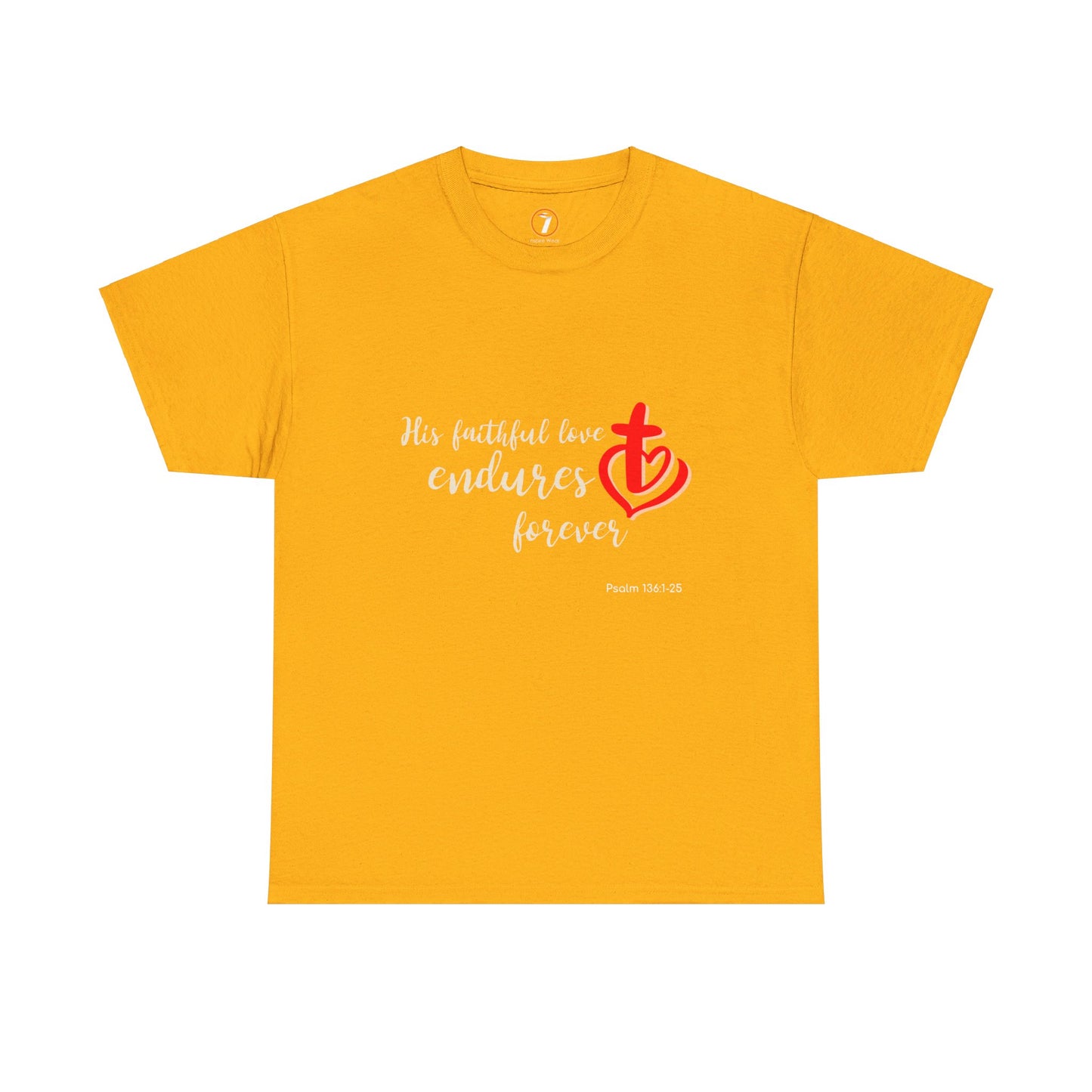 His Faithful Love Unisex Heavy Cotton Tee