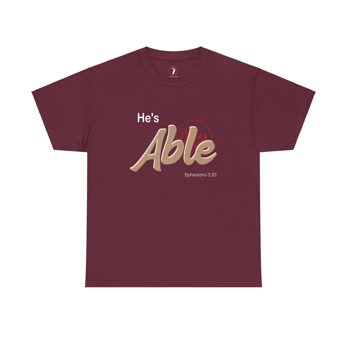 He's Able Unisex Heavy Cotton Tee