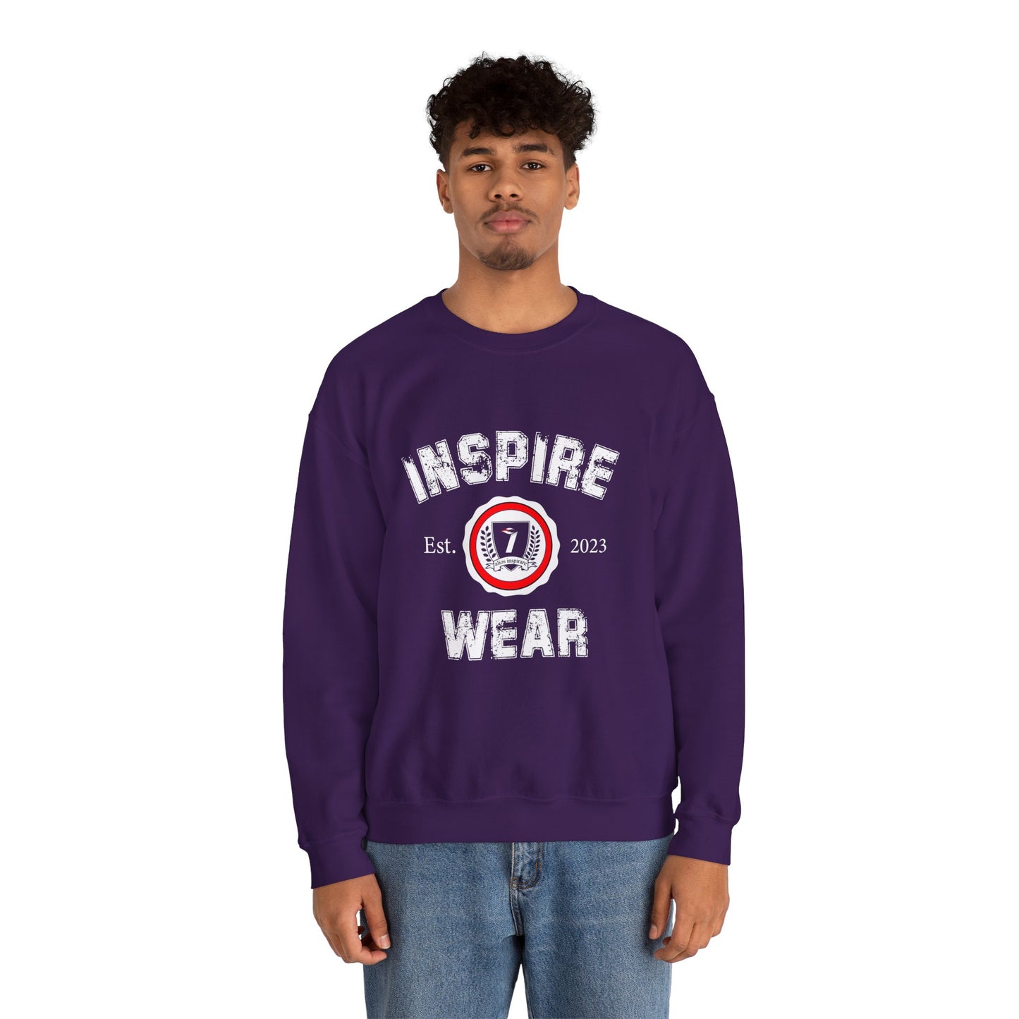 Inspire Wear Collegiate Unisex Heavy Blend™ Crewneck Sweatshirt