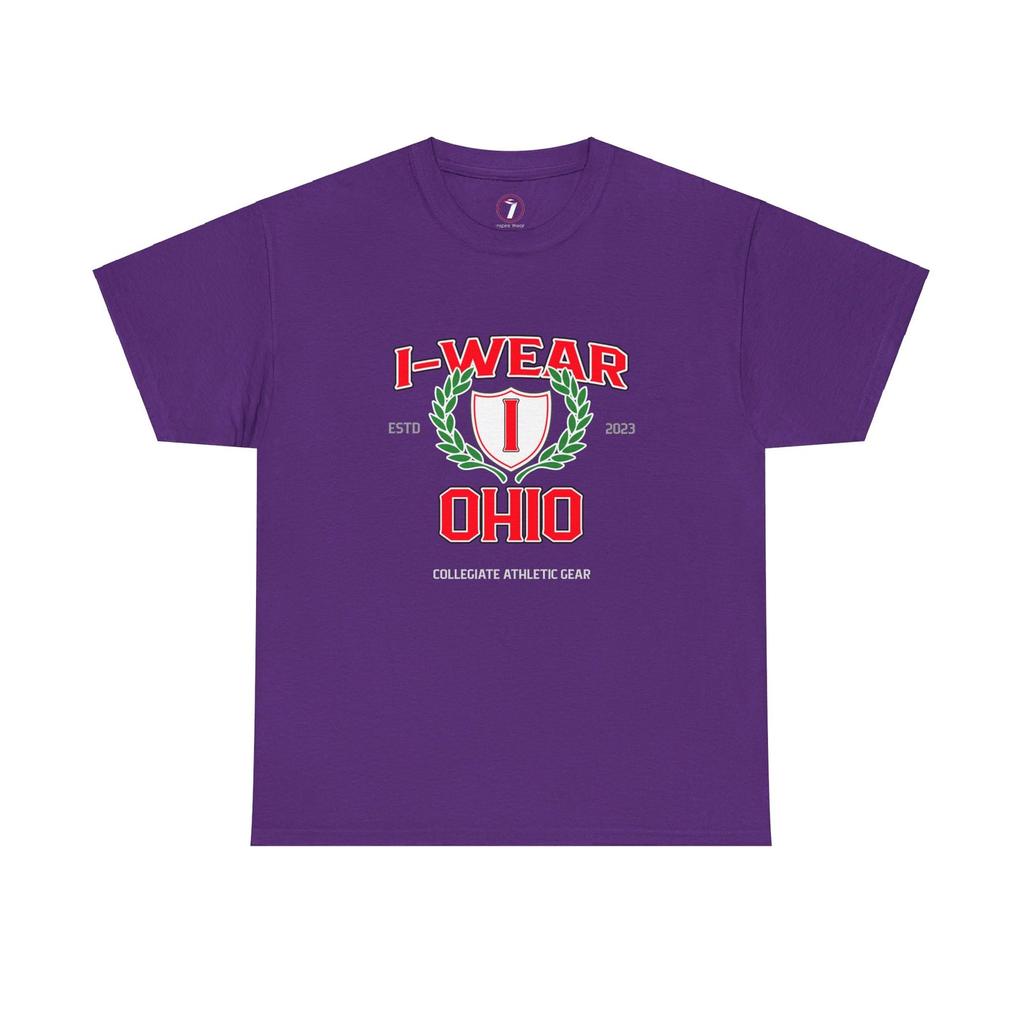 Inspire Wear Collegiate Unisex Heavy Cotton Tee
