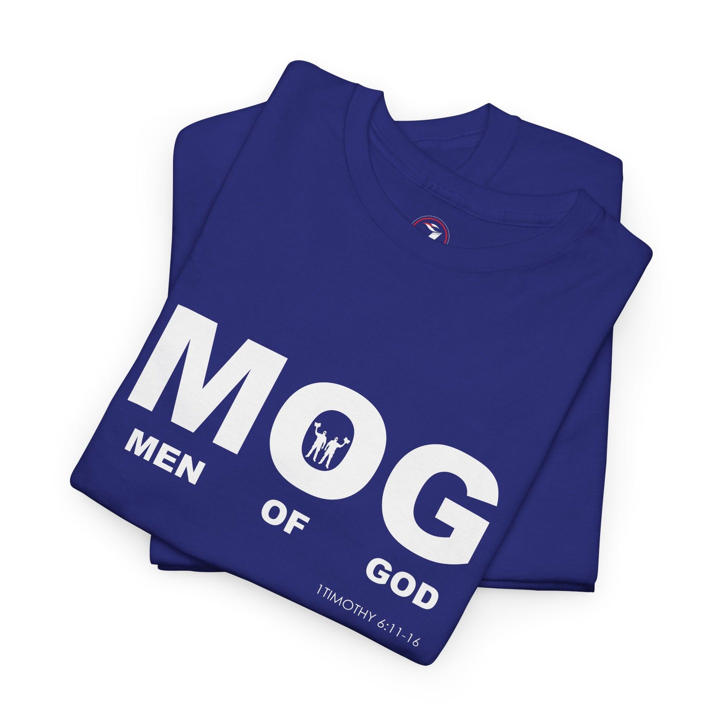 "MOG" Men of God Faith Based Graphic T-Shirt - Unisex Heavy Cotton Tee