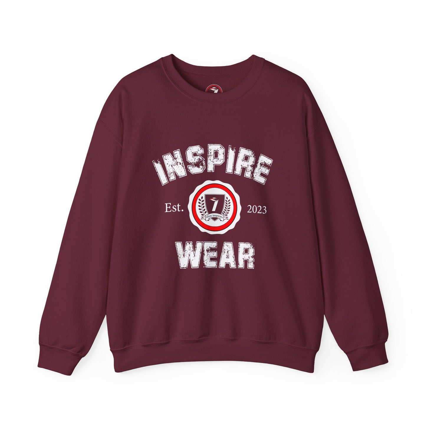 Inspire Wear Crested Unisex Heavy Blend™ Crewneck Sweatshirt