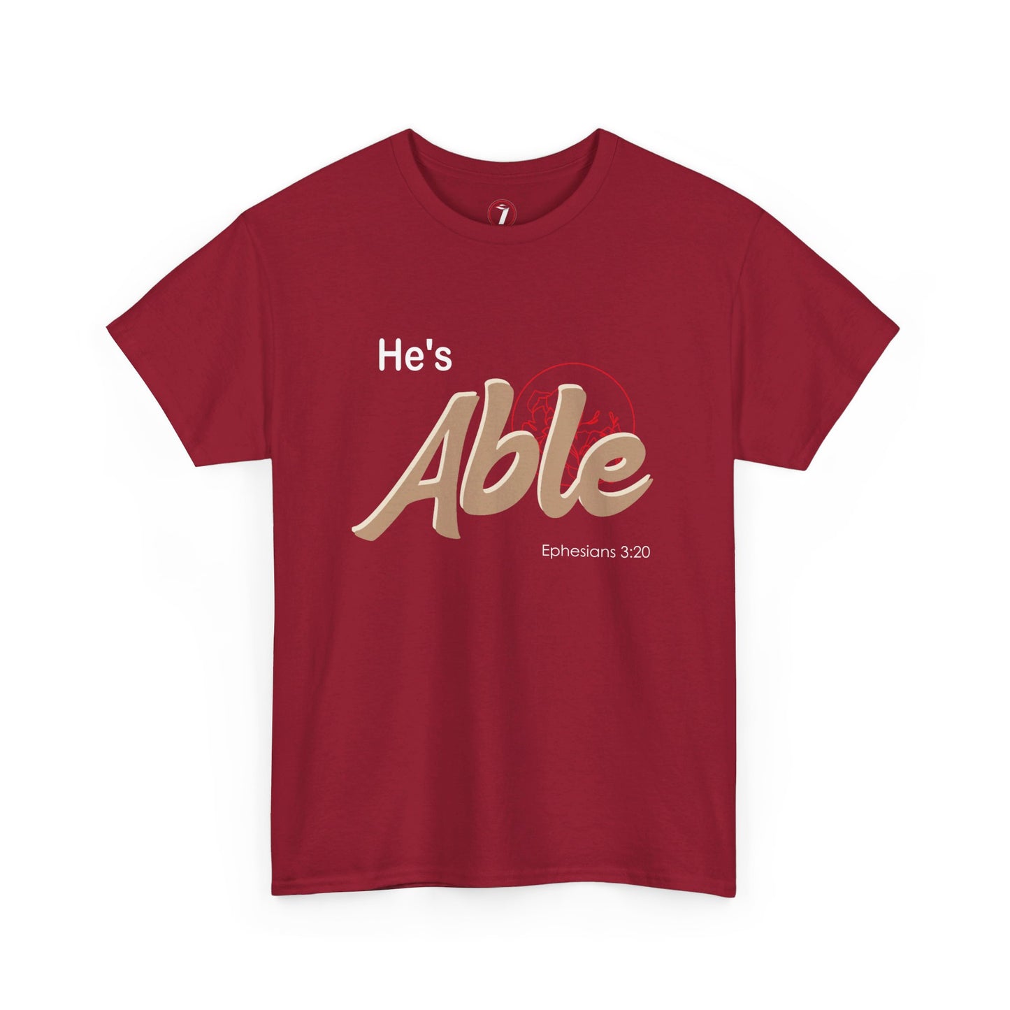 He's Able Unisex Heavy Cotton Tee