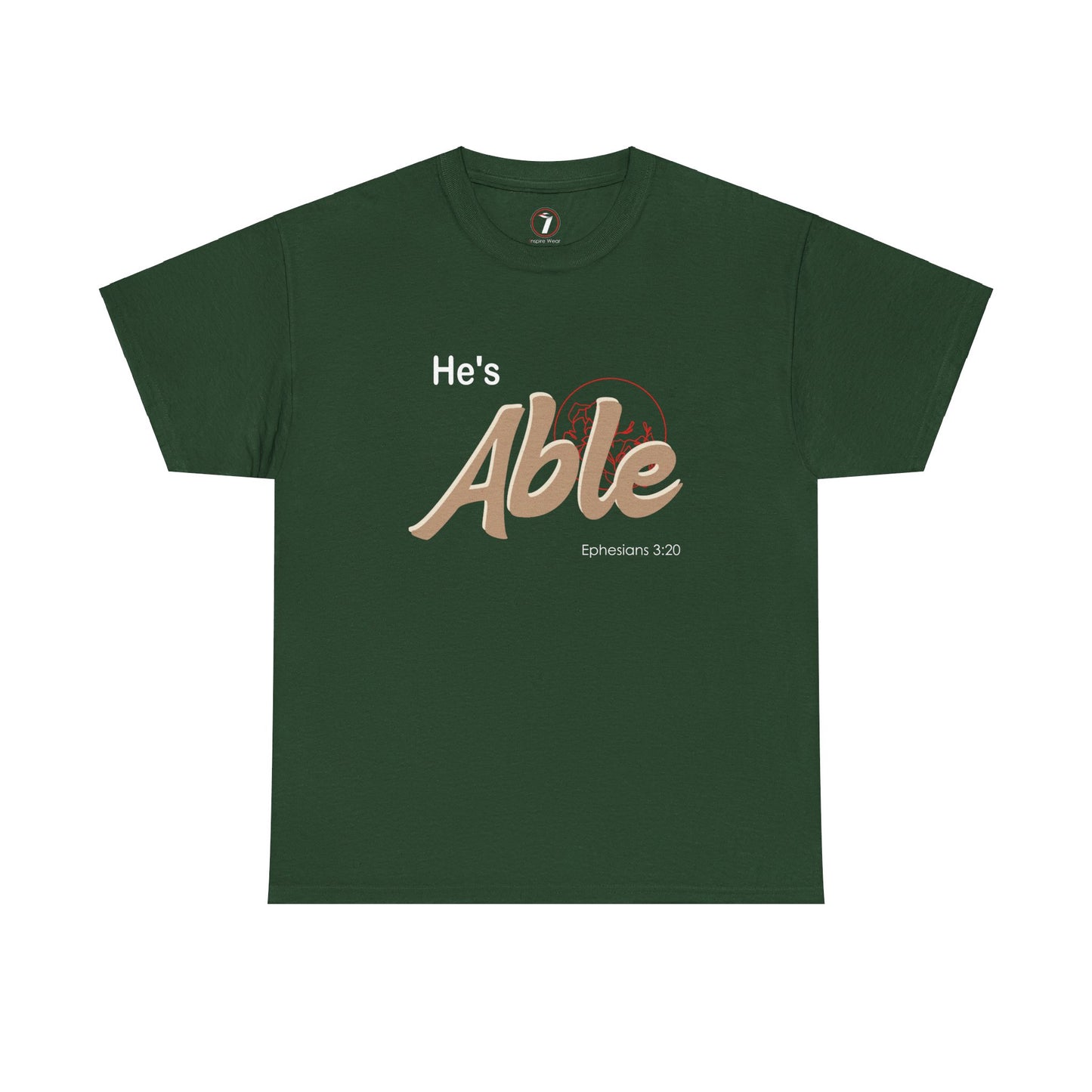 He's Able Unisex Heavy Cotton Tee