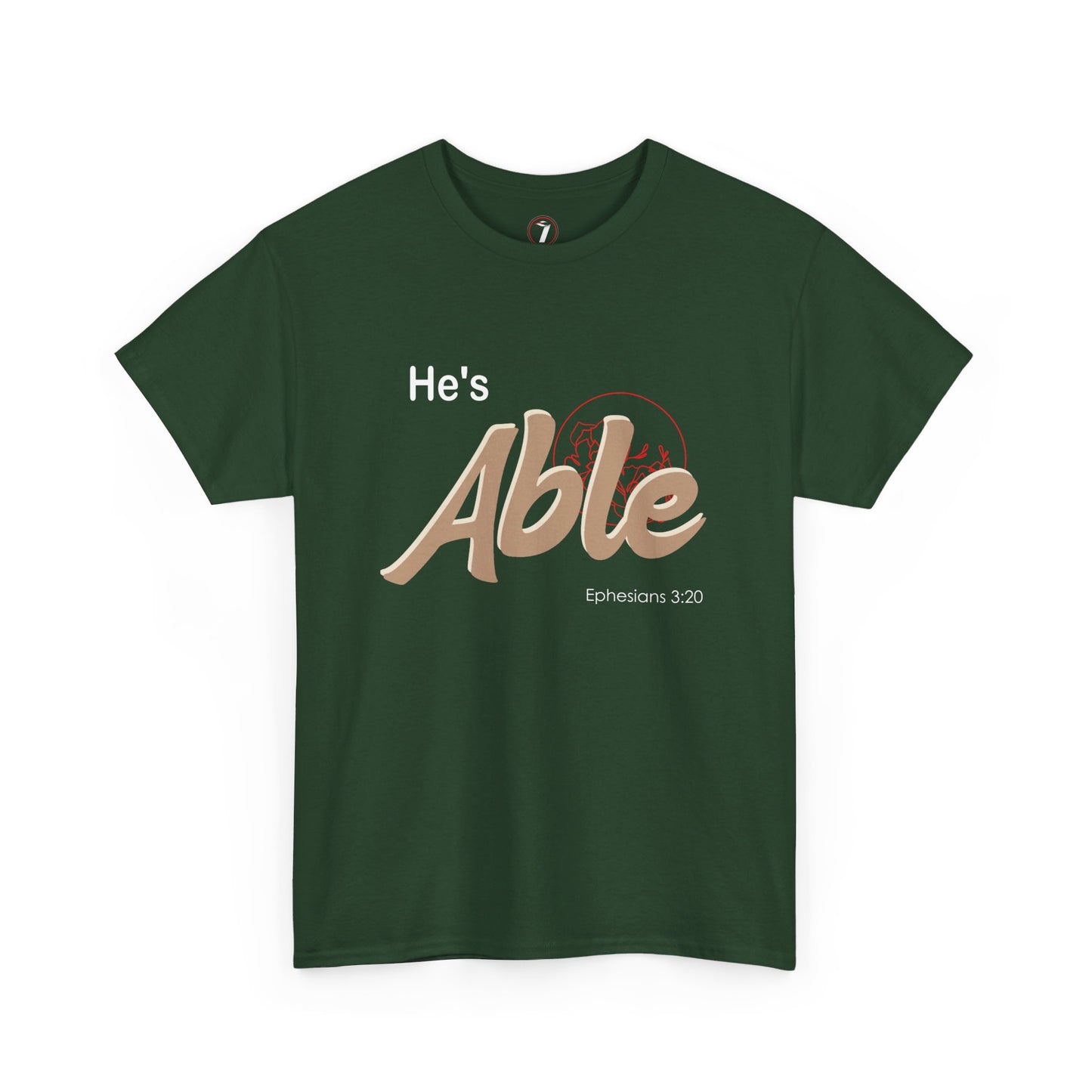 He's Able Unisex Heavy Cotton Tee