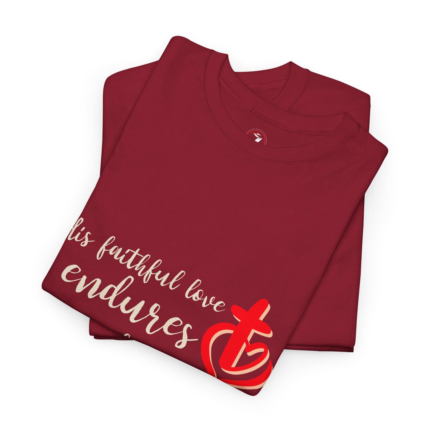 His Faithful Love Unisex Heavy Cotton Tee