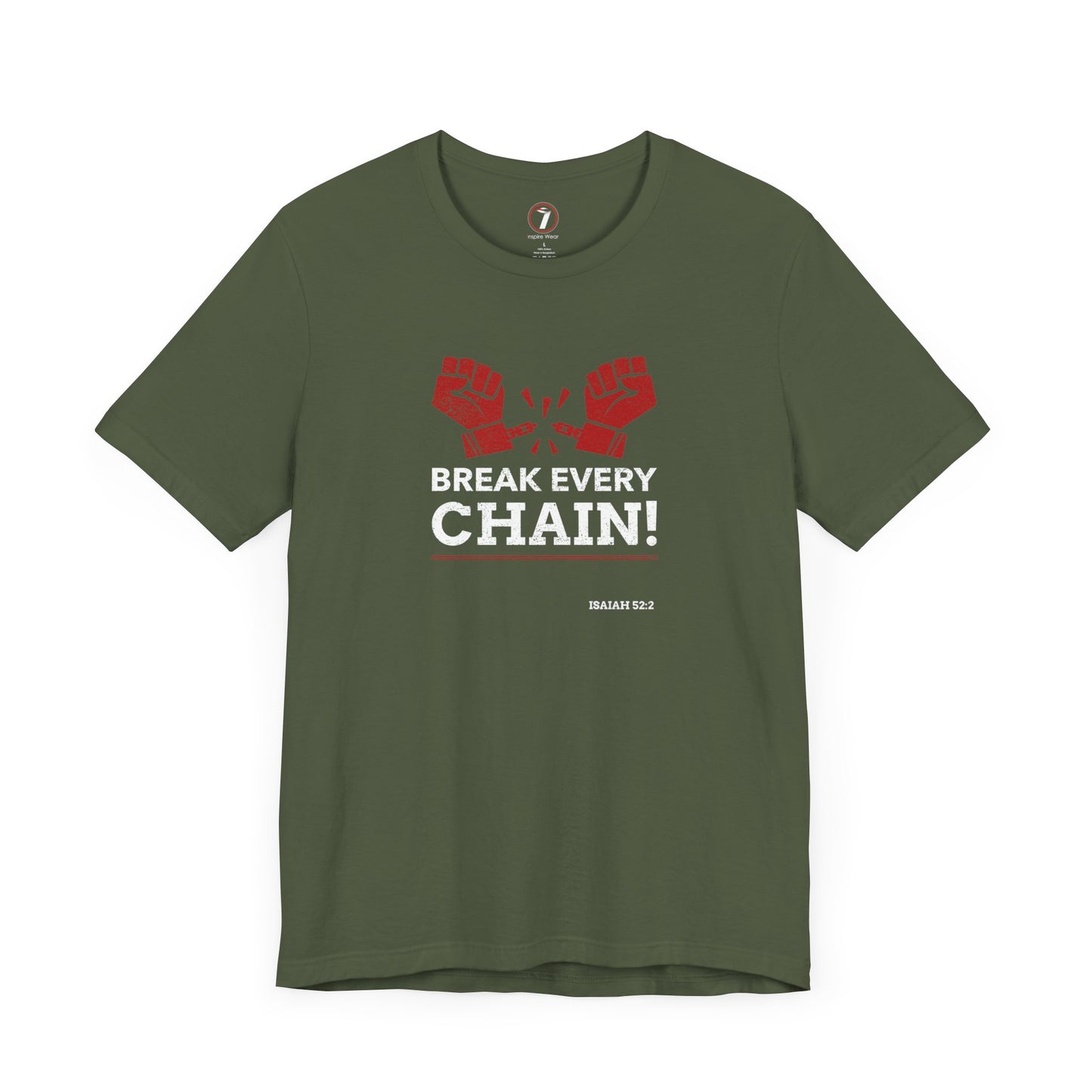 Break Every Chain Unisex Jersey Short Sleeve Tee