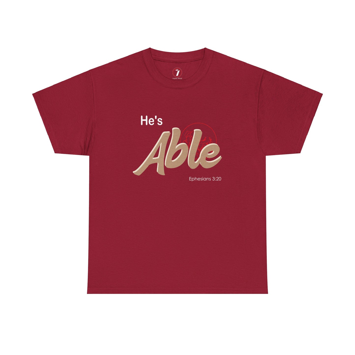 He's Able Unisex Heavy Cotton Tee