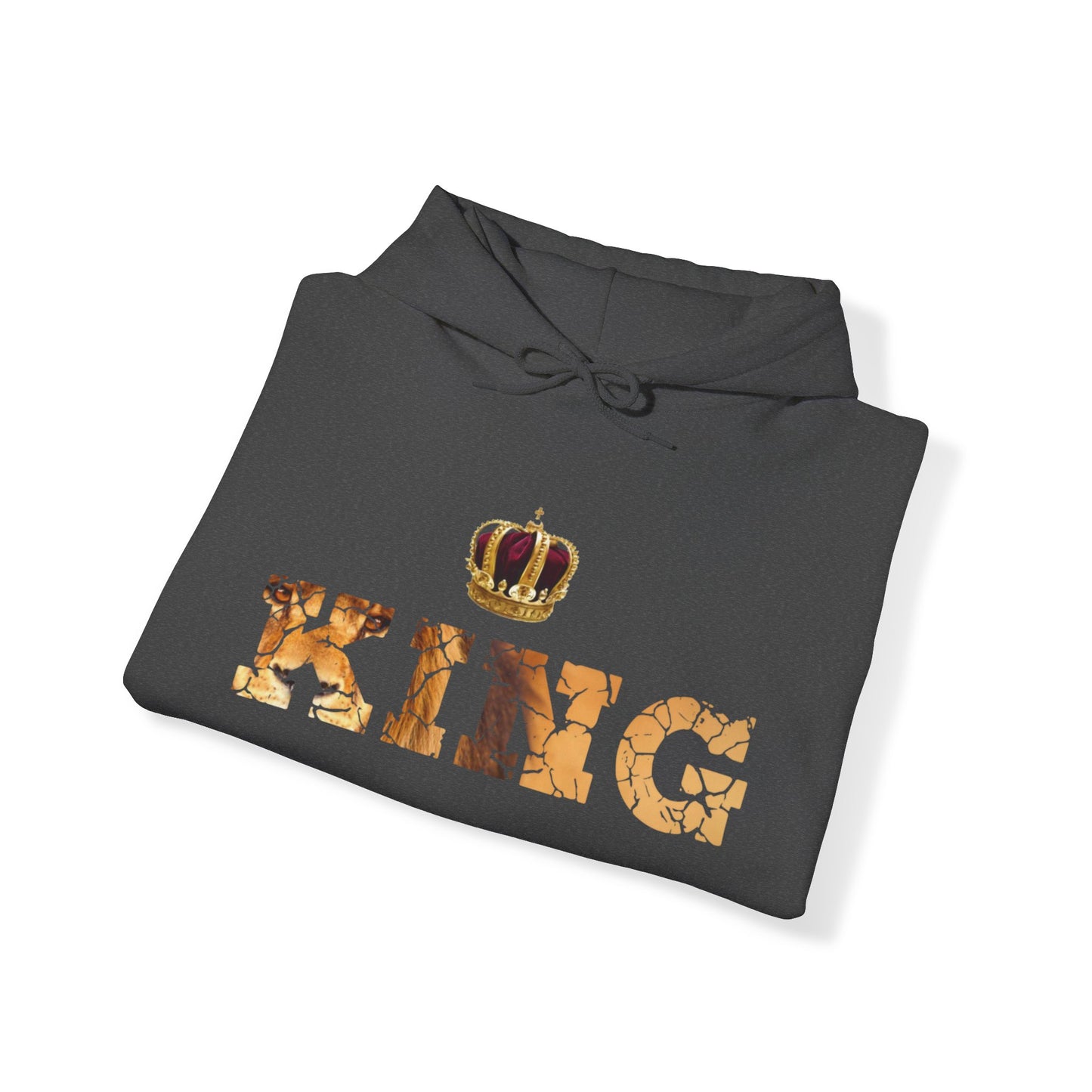 I Am King Unisex Heavy Blend™ Hooded Sweatshirt