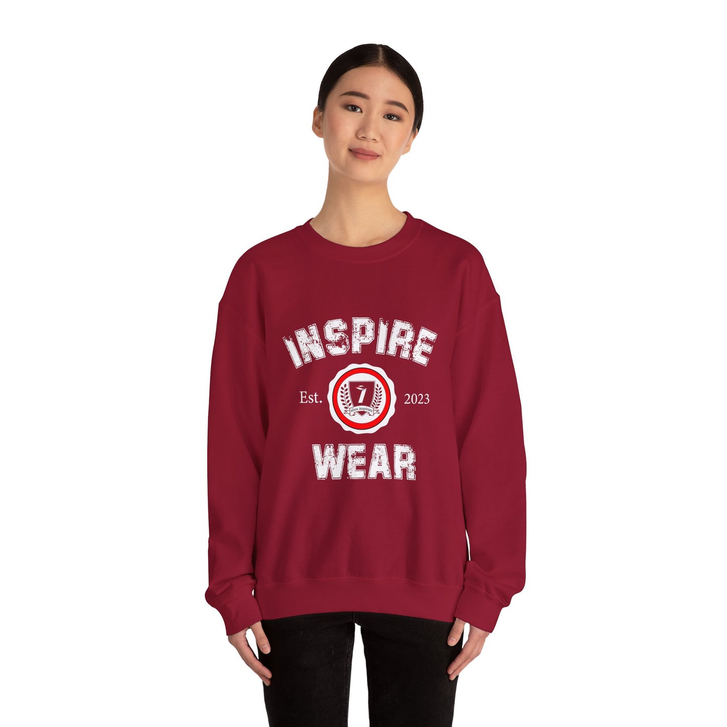 Inspire Wear Collegiate Unisex Heavy Blend™ Crewneck Sweatshirt