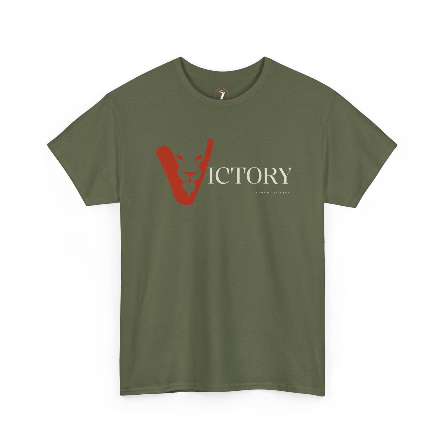 Victory in Jesus Unisex Heavy Cotton Tee
