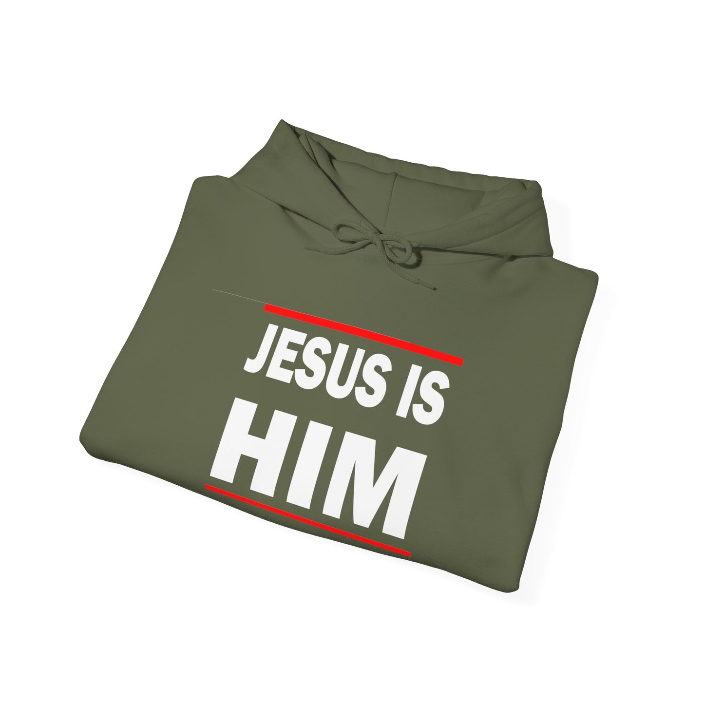 Jesus is Him Unisex Heavy Blend™ Hooded Sweatshirt