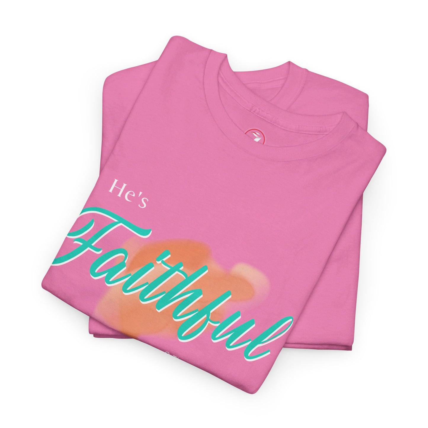 He's Faithful Unisex Heavy Cotton Tee