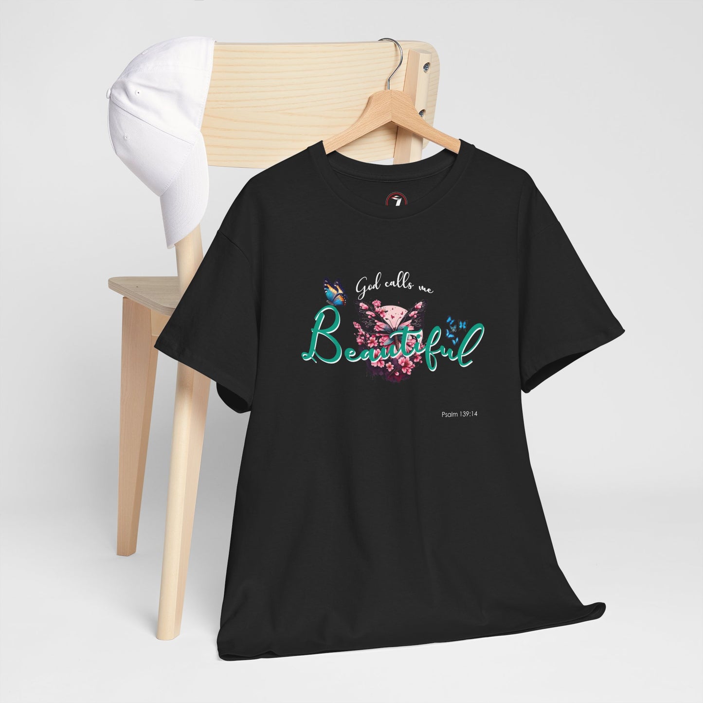 God Calls Me Beautiful Unisex Heavy Cotton Tee