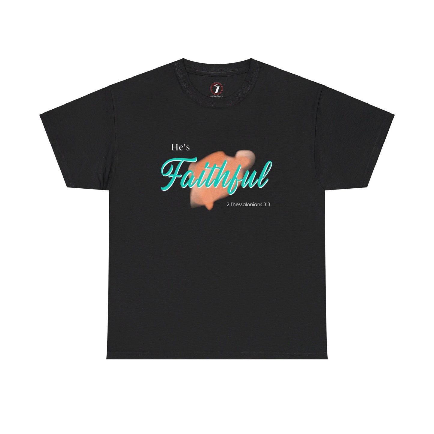 He's Faithful Unisex Heavy Cotton Tee