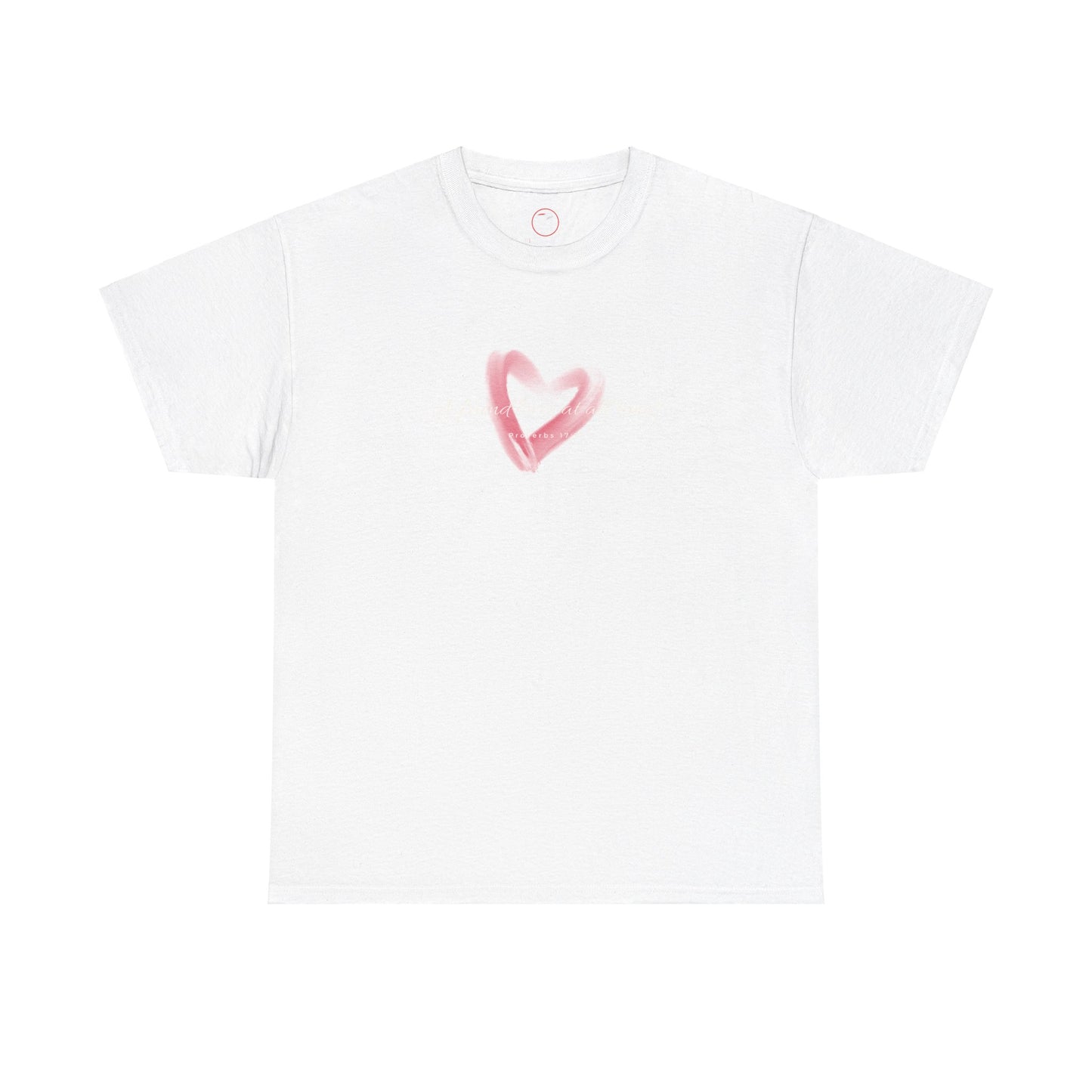 A Friend Loves at All Times Unisex Heavy Cotton Tee