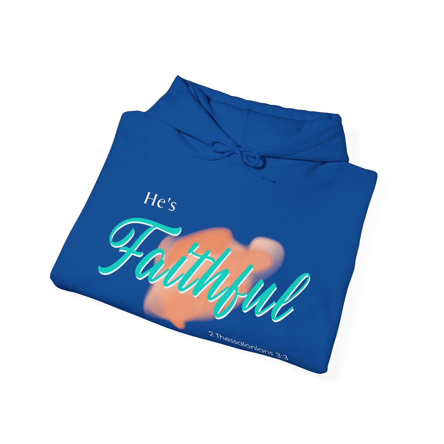 He's Faithful Unisex Heavy Blend™ Hooded Sweatshirt