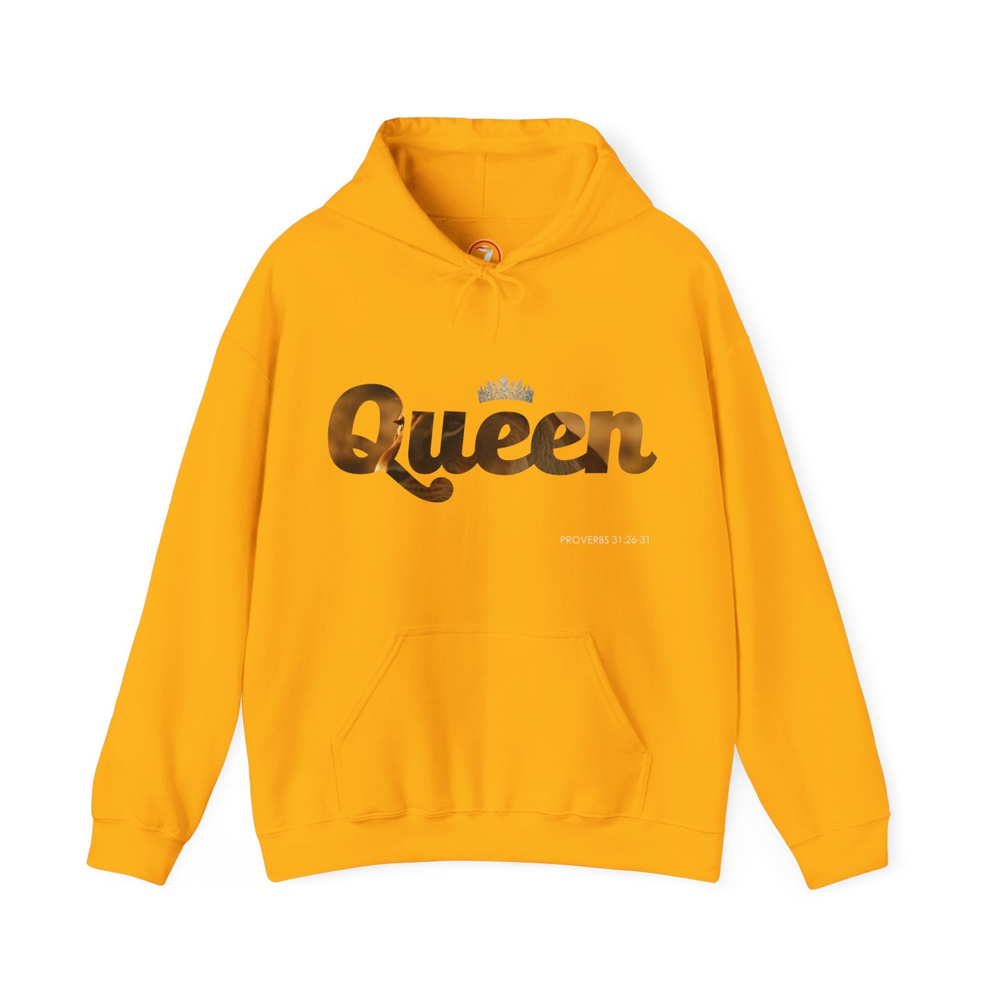 I Am Queen Unisex Heavy Blend™ Hooded Sweatshirt