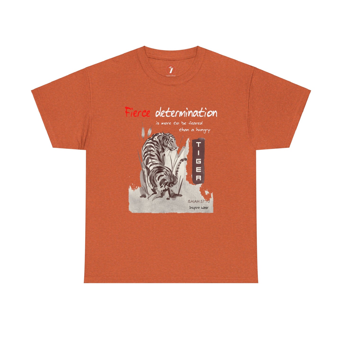 Fierce Determination Unisex Heavy Cotton Tee