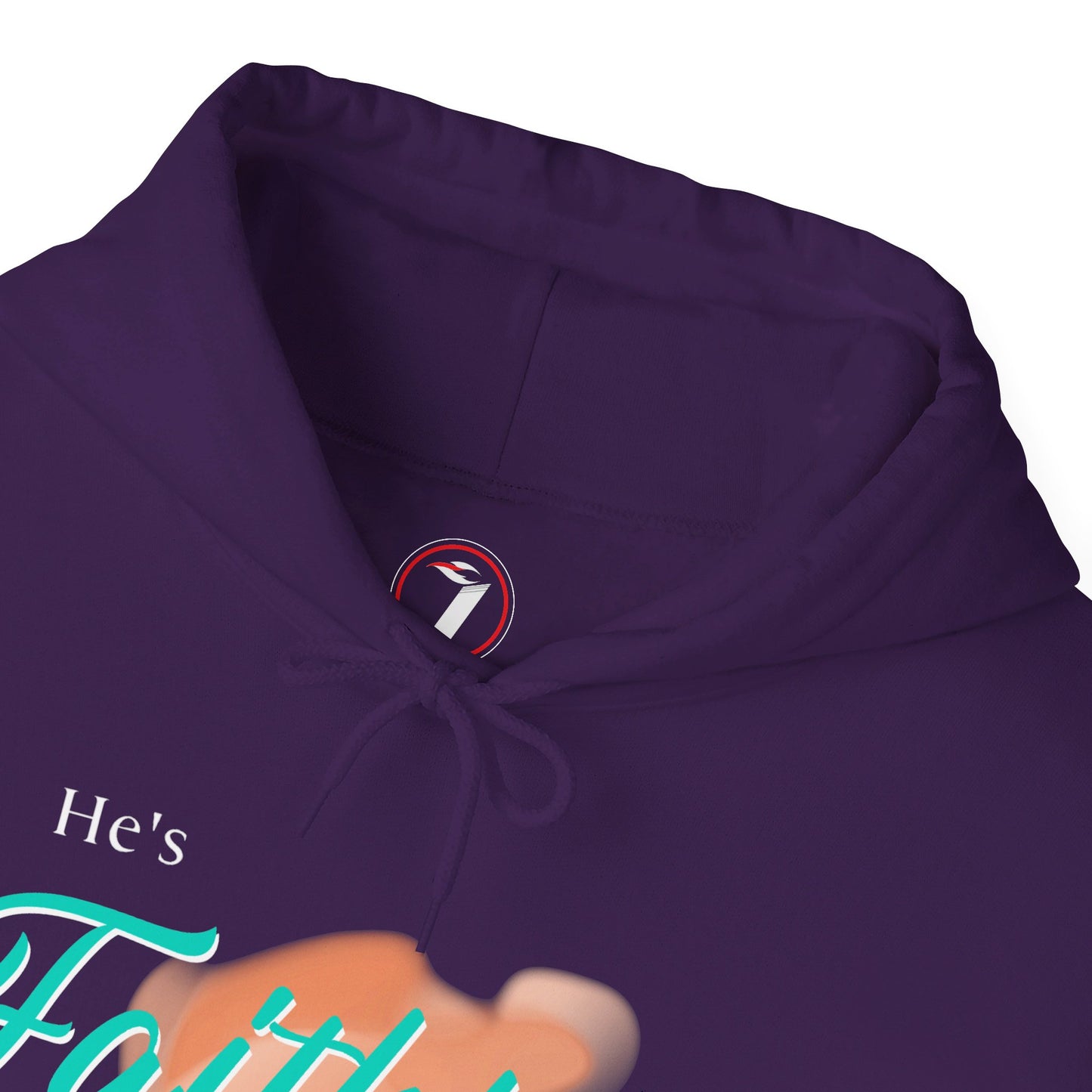 He's Faithful Unisex Heavy Blend™ Hooded Sweatshirt
