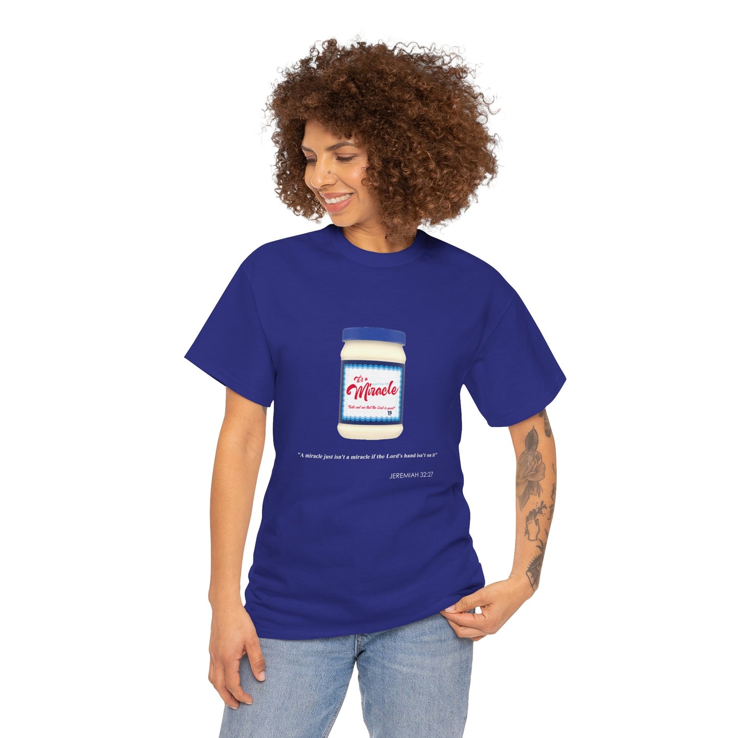 It's a Miracle Inspirational Unisex Heavy Cotton Tee