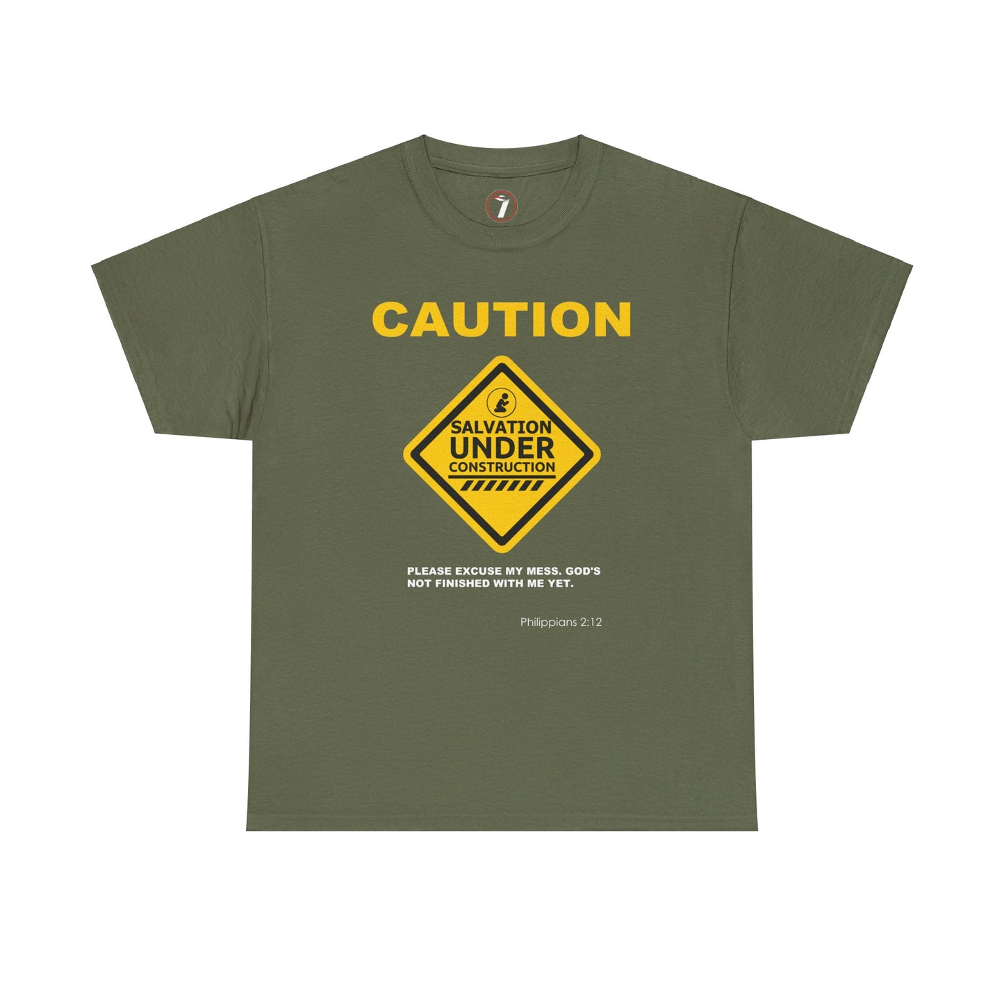 Salvation Under Construction Unisex Heavy Cotton Tee