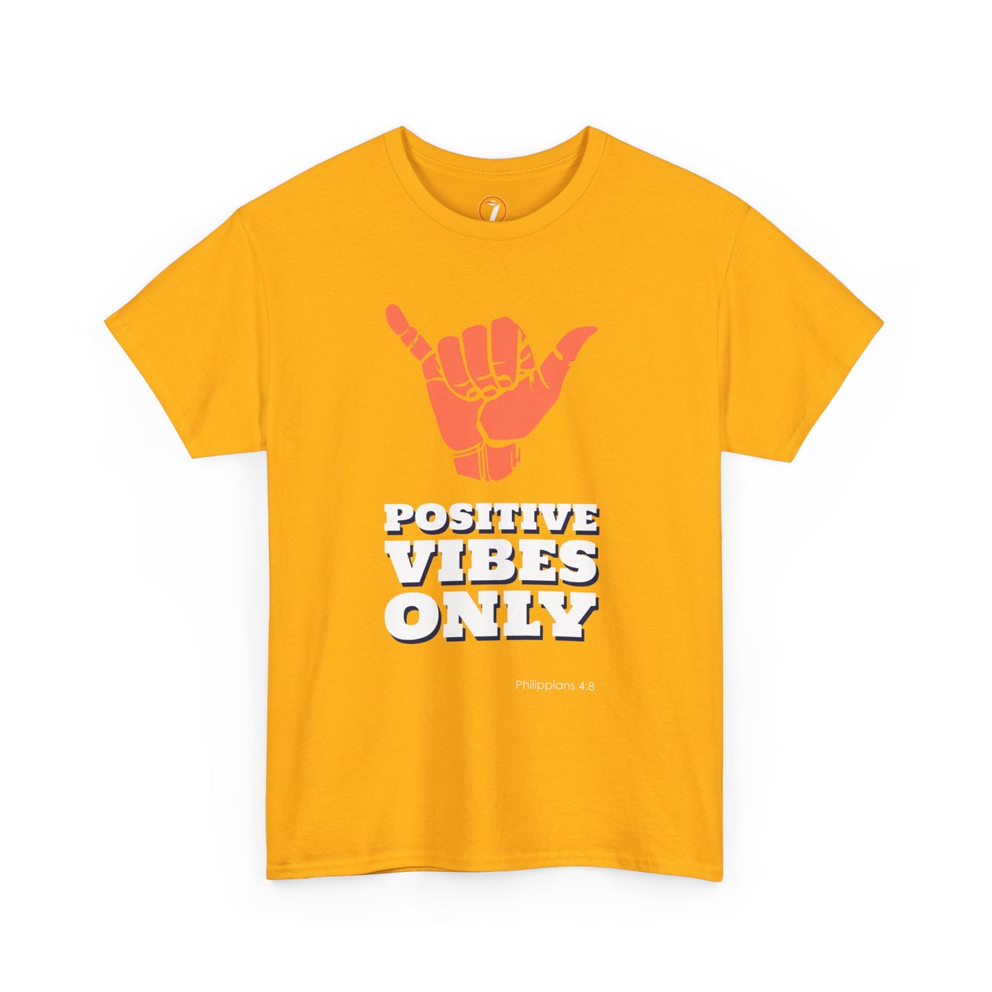 Positive Vibes Unisex Heavy Cotton Tee